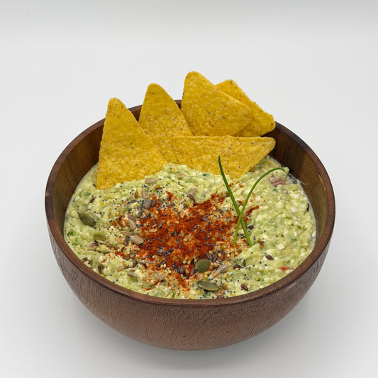Cottage Cheese Guacamole Dip