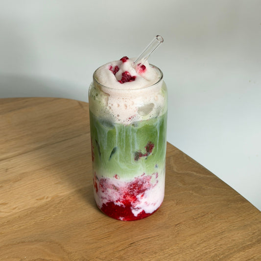 Iced Raspberry Matcha