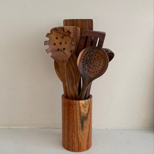 Keukengerei Set Sora Hout